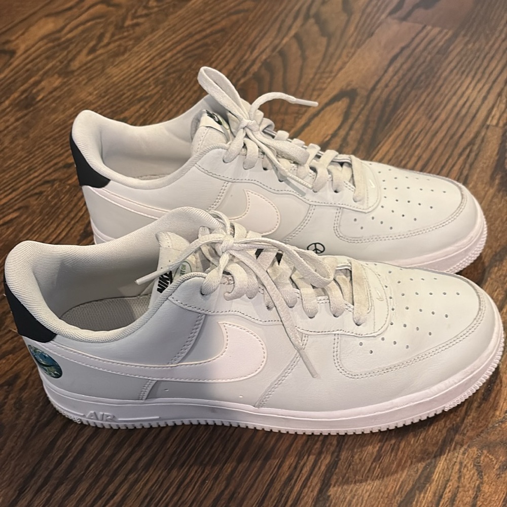 Men’s Nike Air Force 1 Low Have A Nike Day Earth Size 11 Grey - Picture 4 of 12